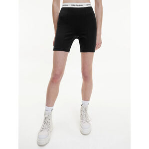 Calvin Klein dámské černé cyklistické šortky - L (BEH)